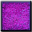 zeitgenössisches modernes Relief Violett monochrom